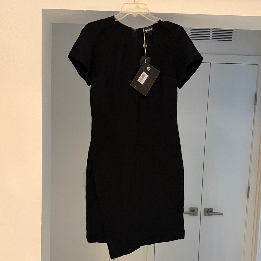 Just Cavalli sheer top Black Dress 46